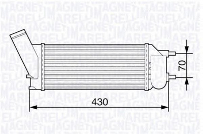 MAGNETI MARELLI 351319203530 -  Интеркулер